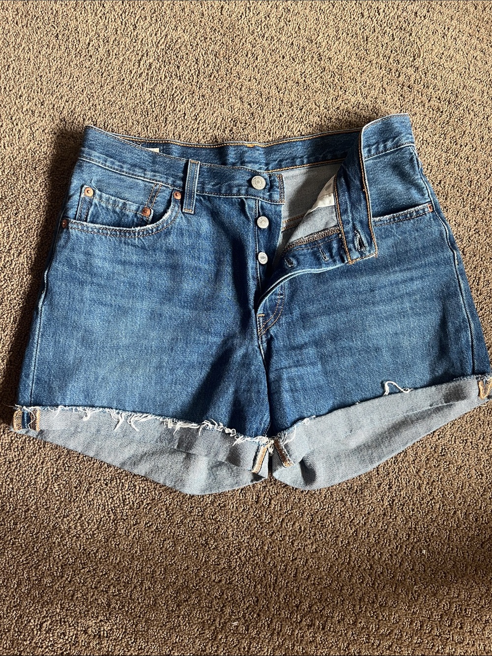 Levi’s 501 denim shorts